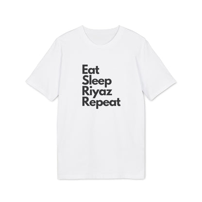 Organic T-shirt - Eat Sleep Riyaz Repeat