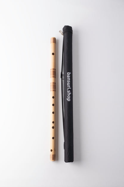 Bansuri with single hard case