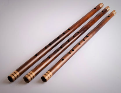 Special Edition bansuri dark bamboo gold